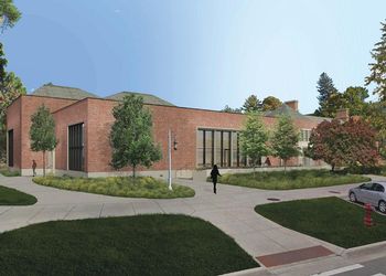 rendering of the Billman pavilion 