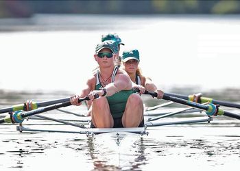 Spartan women rowers