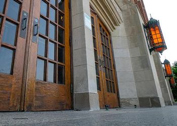 Fairchild Auditorium doors