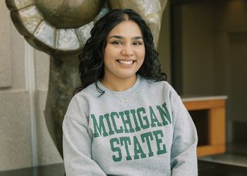 Tazkira Amin, 2024 MSU Homecoming Court member