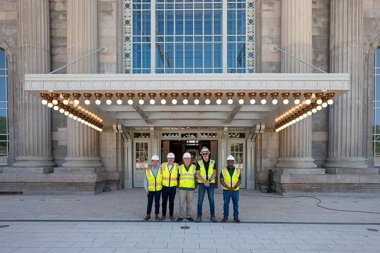 Exterior of Michigan Central Station